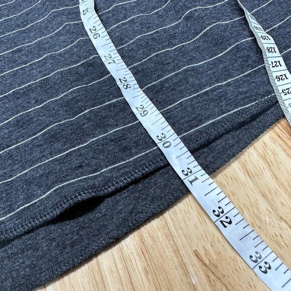 Marine Layer NWT Double Knit Henley in Faded Black Gray White Men's Size XL - Picture 10 of 10